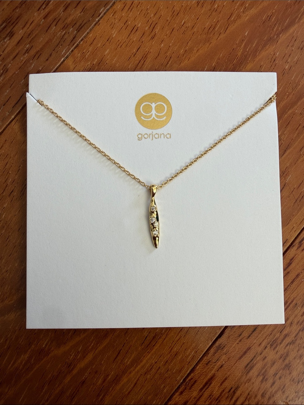Gorjana Collette Marquise Adjustable Necklace